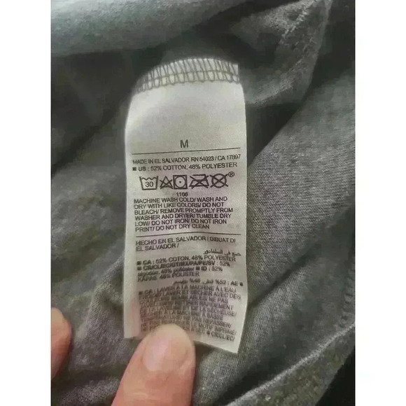 Old Navy Gray SuperMario Graphic Tee Short Sleeve Crew Neck Medium - Picture 5 of 5